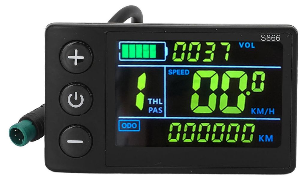 Display LCD per biciclette elettriche, impermeabile, Immagine del prodotto 