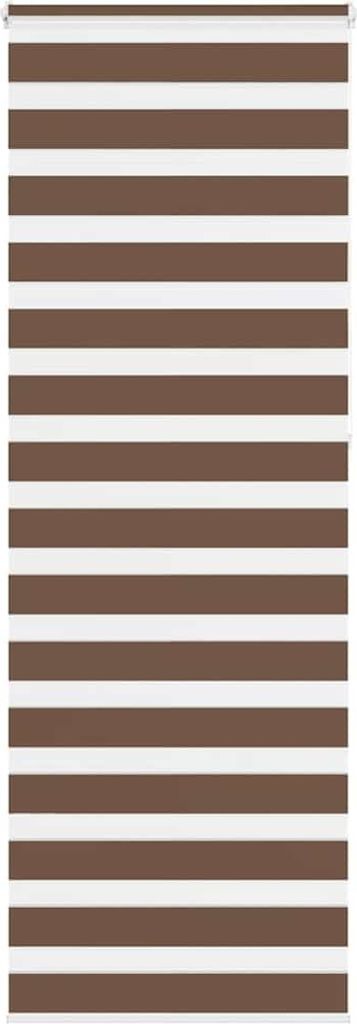 Doppelrollo Braun 70x230 cm Stoffbreite 65,9 cm Polyester