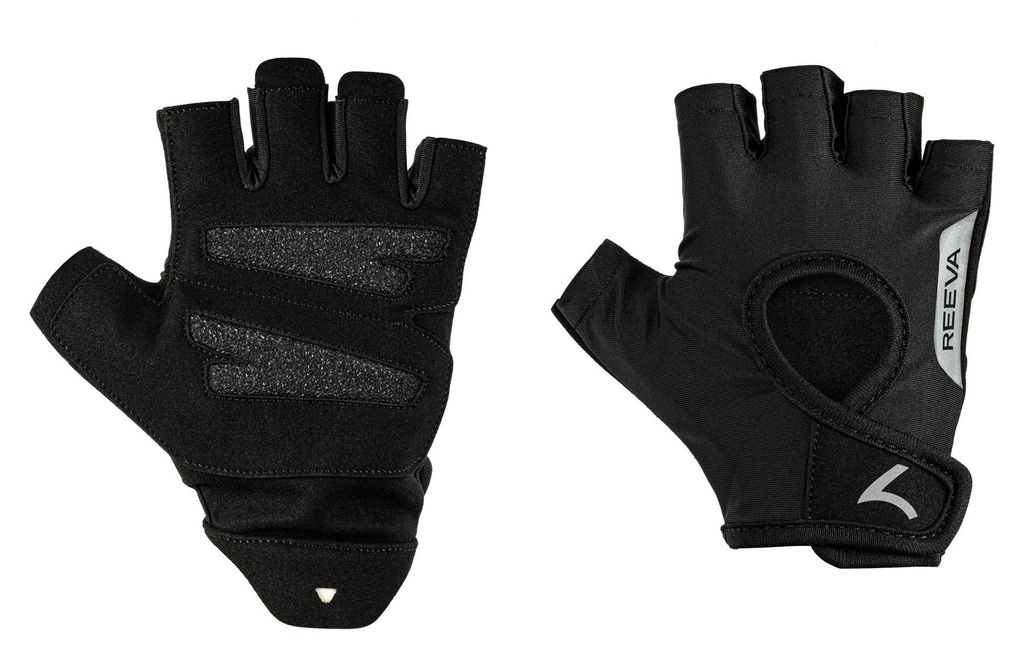 REEVA Unisex Trainingshandschuhe Fitness Wrist Wraps black - Größe S
