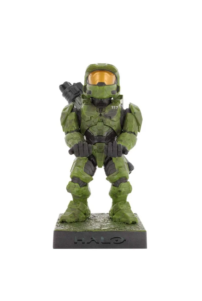 Porte-manette Lumineux Master Chief Halo Stand pour Smartphone et Console