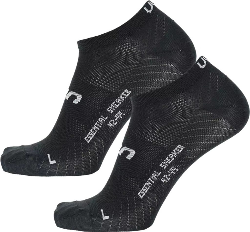 UYN ESSENTIAL SNEAKER Socken schwarz 45-47