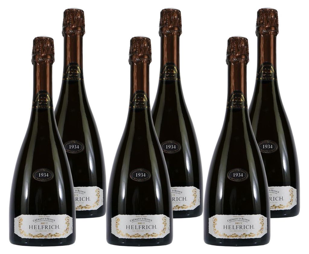 Crémant d'Alsace HELFRICH - sec - (6 x 0,75 l) Image du produit 