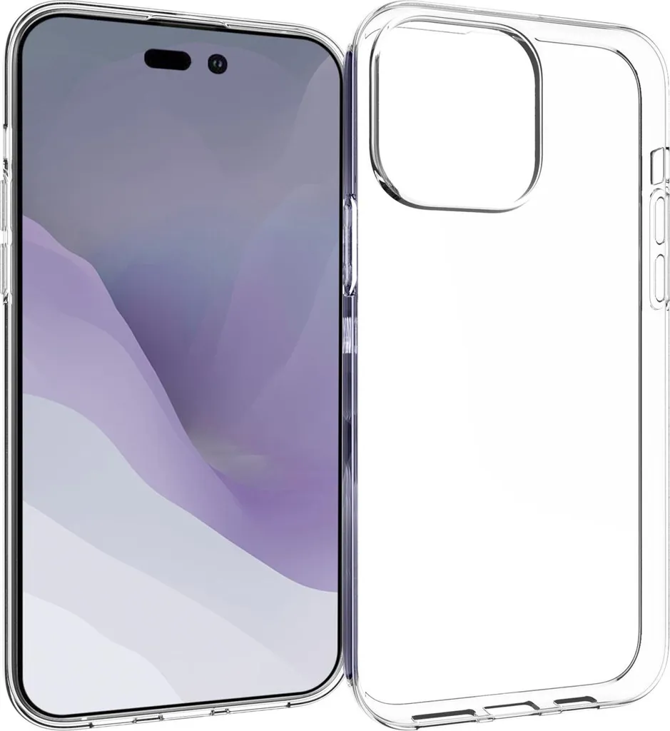 Cover iPhone 14 Pro Max Accezz Clear TPU - Protezione Invisibile e Slim
