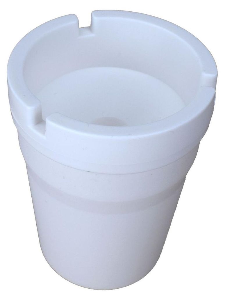 Windsicherer kompakter Aschenbecher 7,5 x 10,5 cm mit Produktbild 