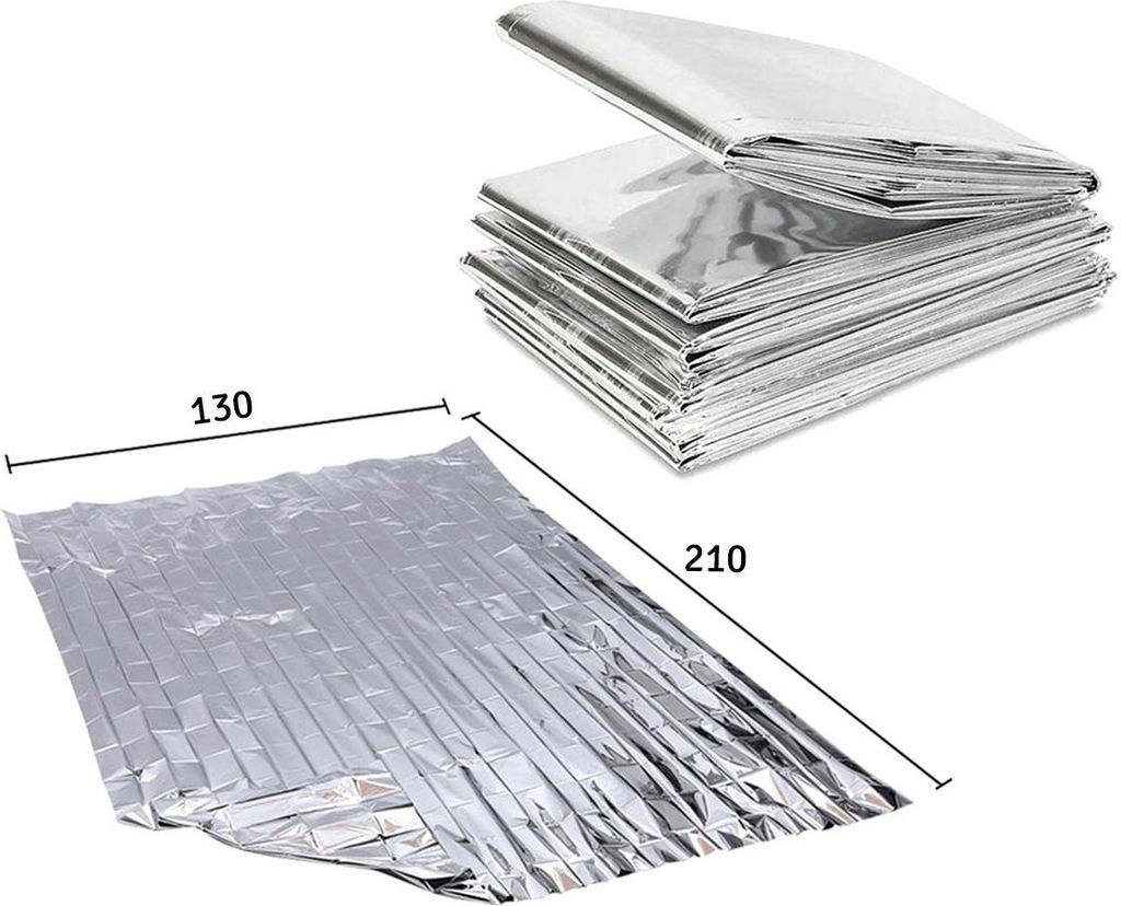 Ag404 Coperta Termica Di Soccorso 130X210Cm Immagine del prodotto 