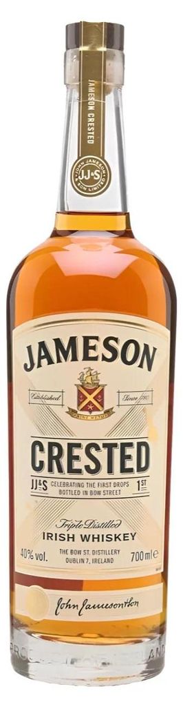 Jameson Crested Irish Blended Irish Whisky 40% Vol. 0.7L Produktbild 