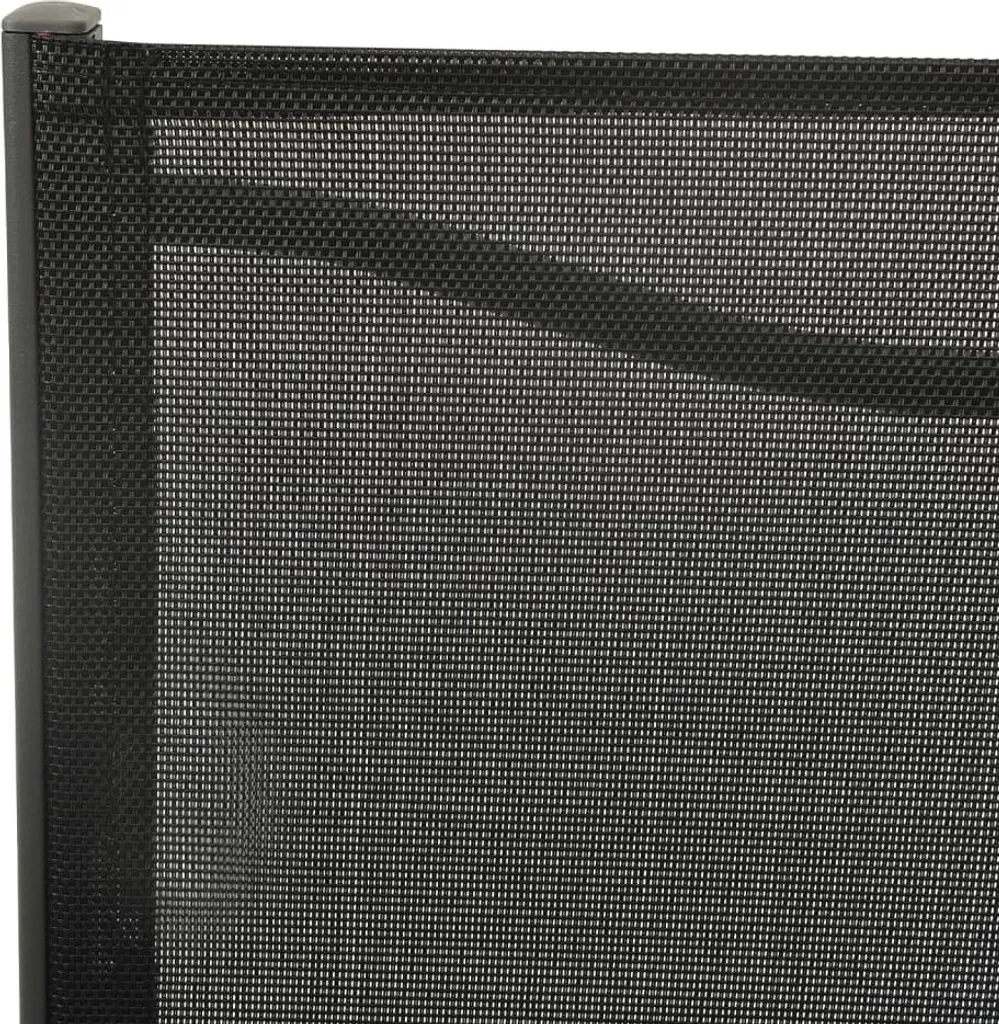 Set Sedie SYFAX™ Antracite: Stile Minimal per Balconi e Terrazzi - 4