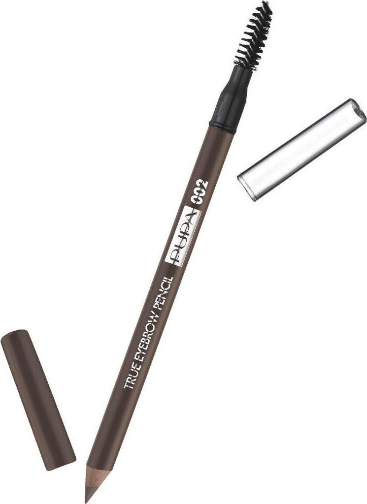 Pupa Milano True Eyebrow Pencil Total Fill Long Lasting - Waterproof Brown 1gr