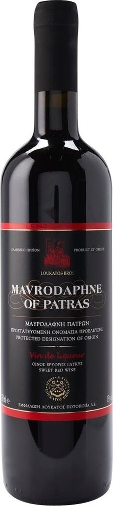 Mavrodaphne aus Patras P.D.O. rot 0,75l Loukatos Produktbild 