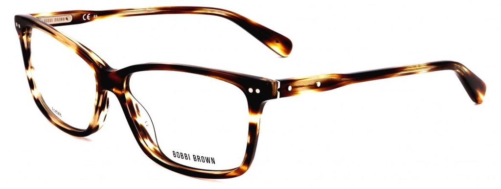 Bobbi Brown THE REMY Brown horn 53/13/140 Damen Brillen