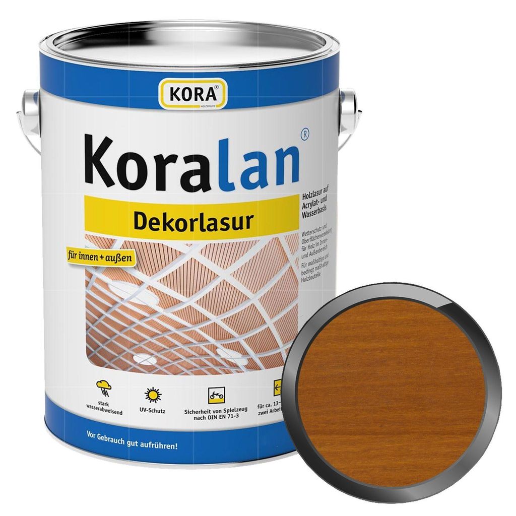 KORA Koralan Dekorlasur 2.5 Liter Eiche Hell