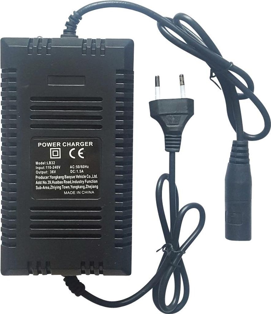 Caricabatteria Adattatore di alimentazione 36V 1,6A 3-pin Immagine del prodotto 