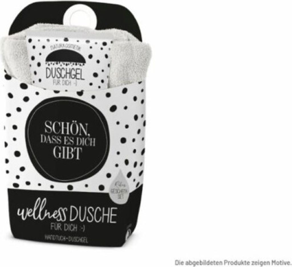 la Vida Wellness-Dusche Geschenkset mit Punkte Produktbild 