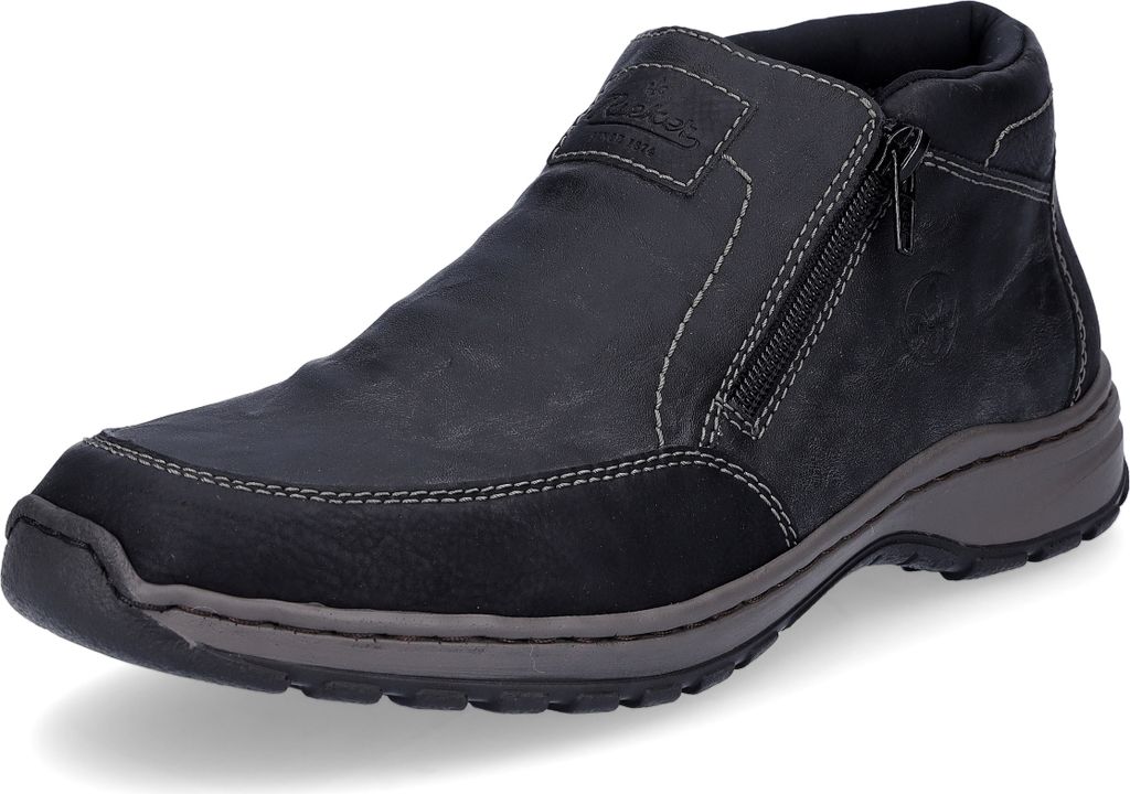Rieker Herren Stiefeletten Warmfutter Reißverschluss Boots Produktbild 33