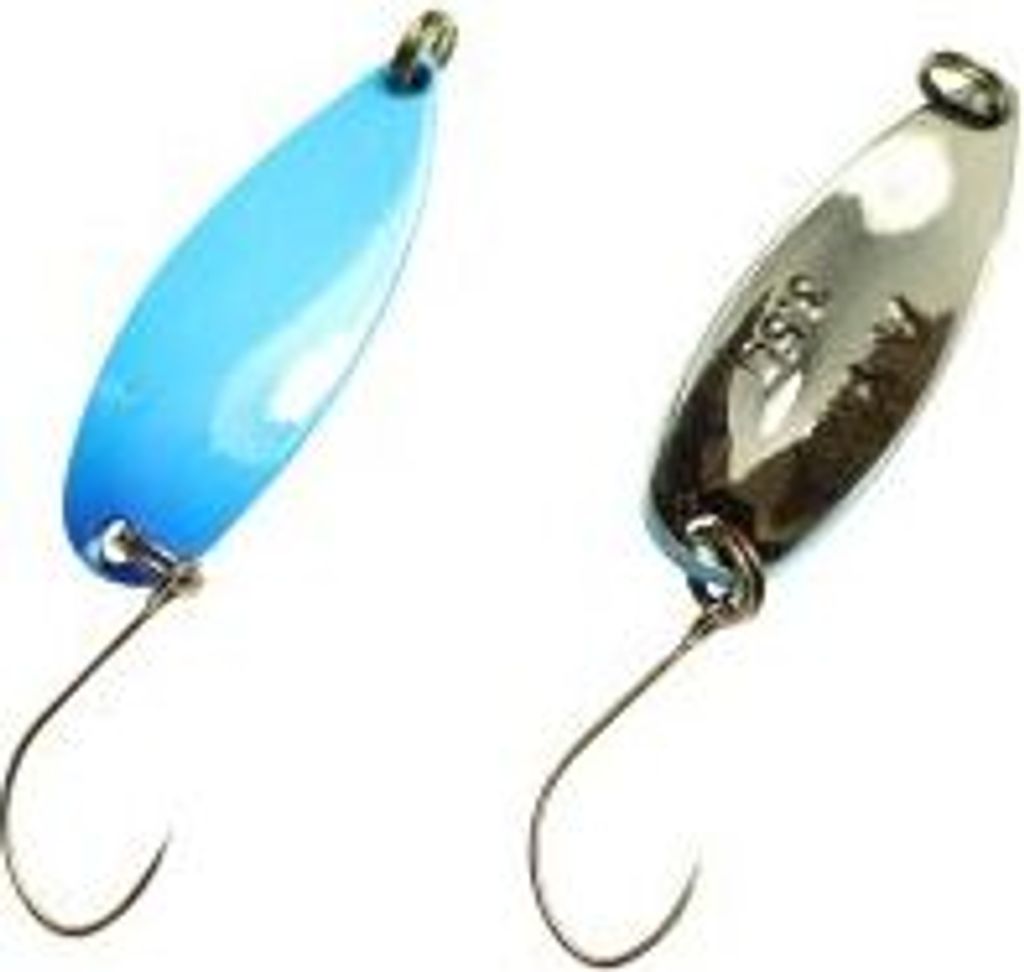 Lucky John AYU Forellen Blinker 001 blau 1,8g