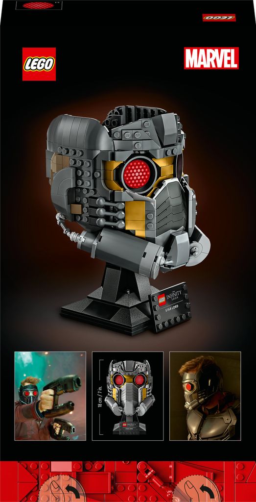 LEGO 76251 Marvel Hełm Star-Lorda, Zestaw Kolekcjonerski do Zdjęcie produktu 