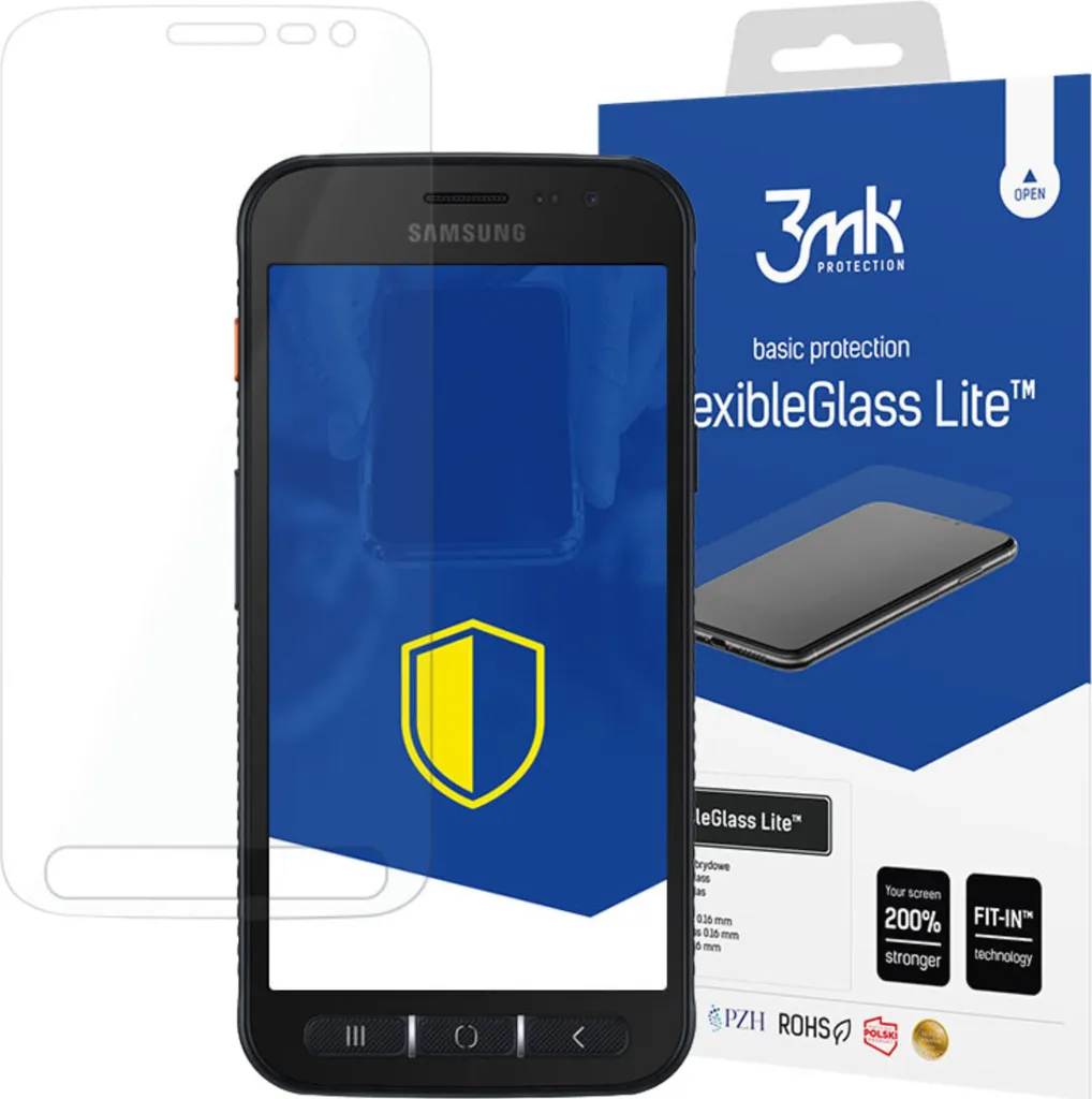 3mk FlexibleGlass Lite per Samsung Xcover 4s - Vetro Ibrido 6H