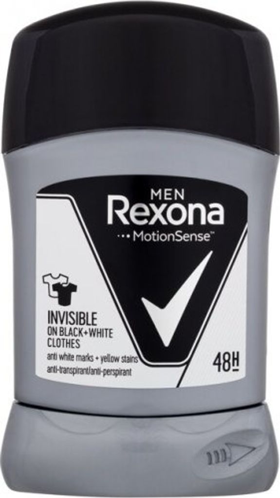 Rexona Men Invisible Black + White Antyperspirant w Obrázok produktu 