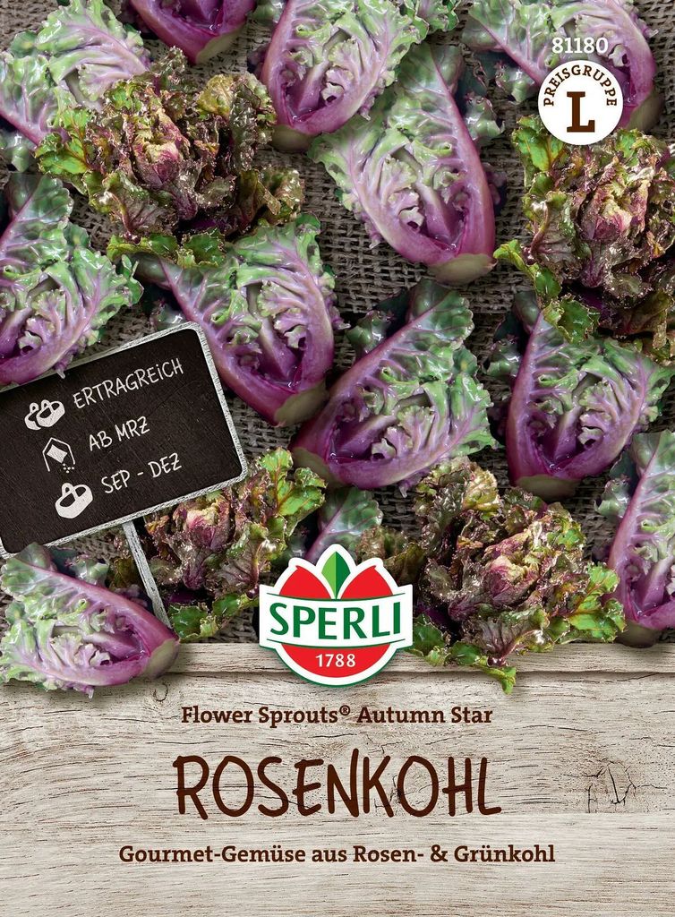Brukselka Sperli Flower Sprouts® Autumn Star - Nasiona Zdjęcie produktu 