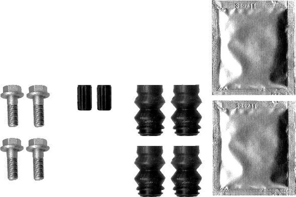 Accessoires étrier de frein pour Citroën Berlingo - Kit réparation 12pc