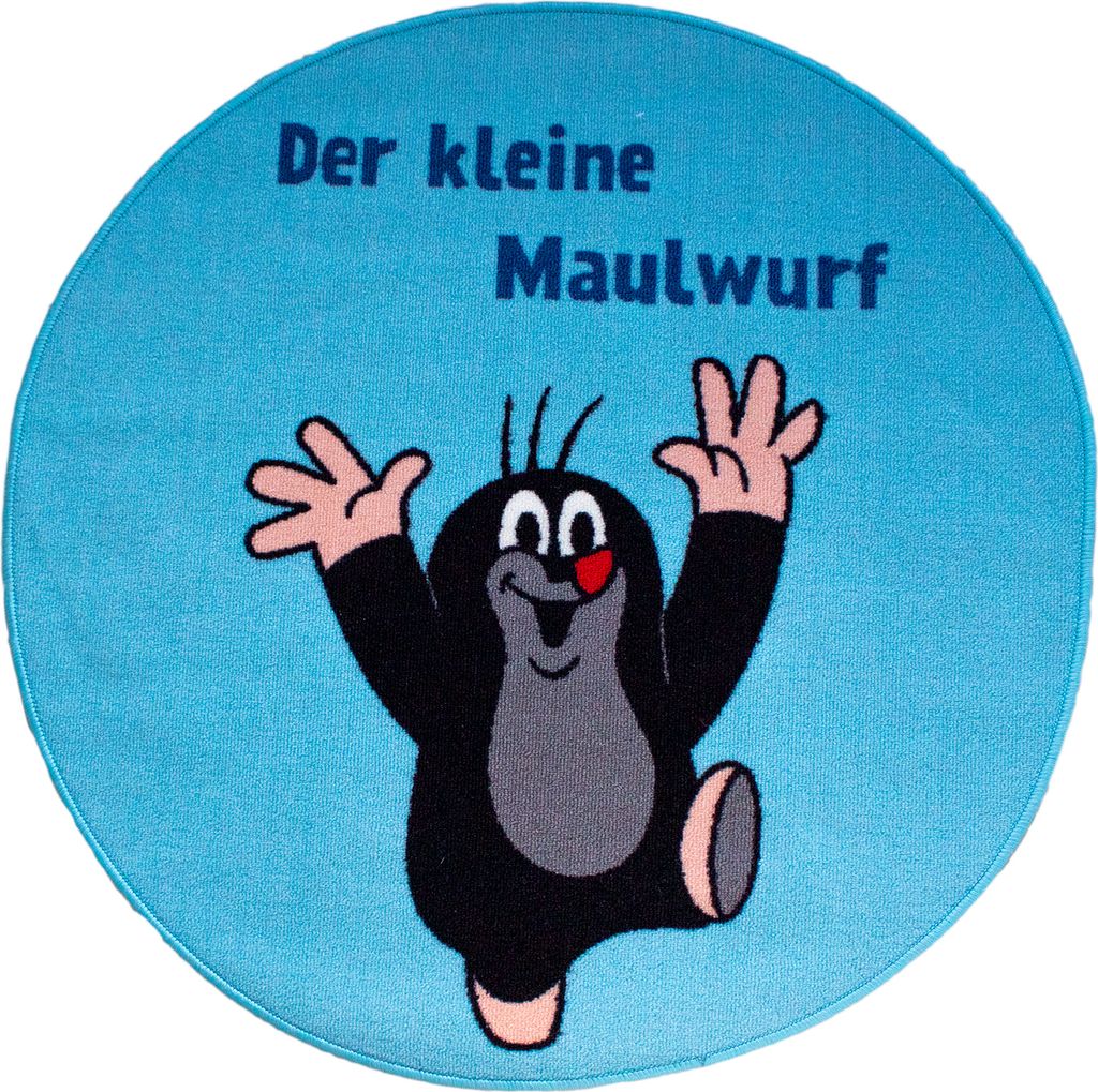 Der kleine Maulwurf Rund 100cm Produktbild 