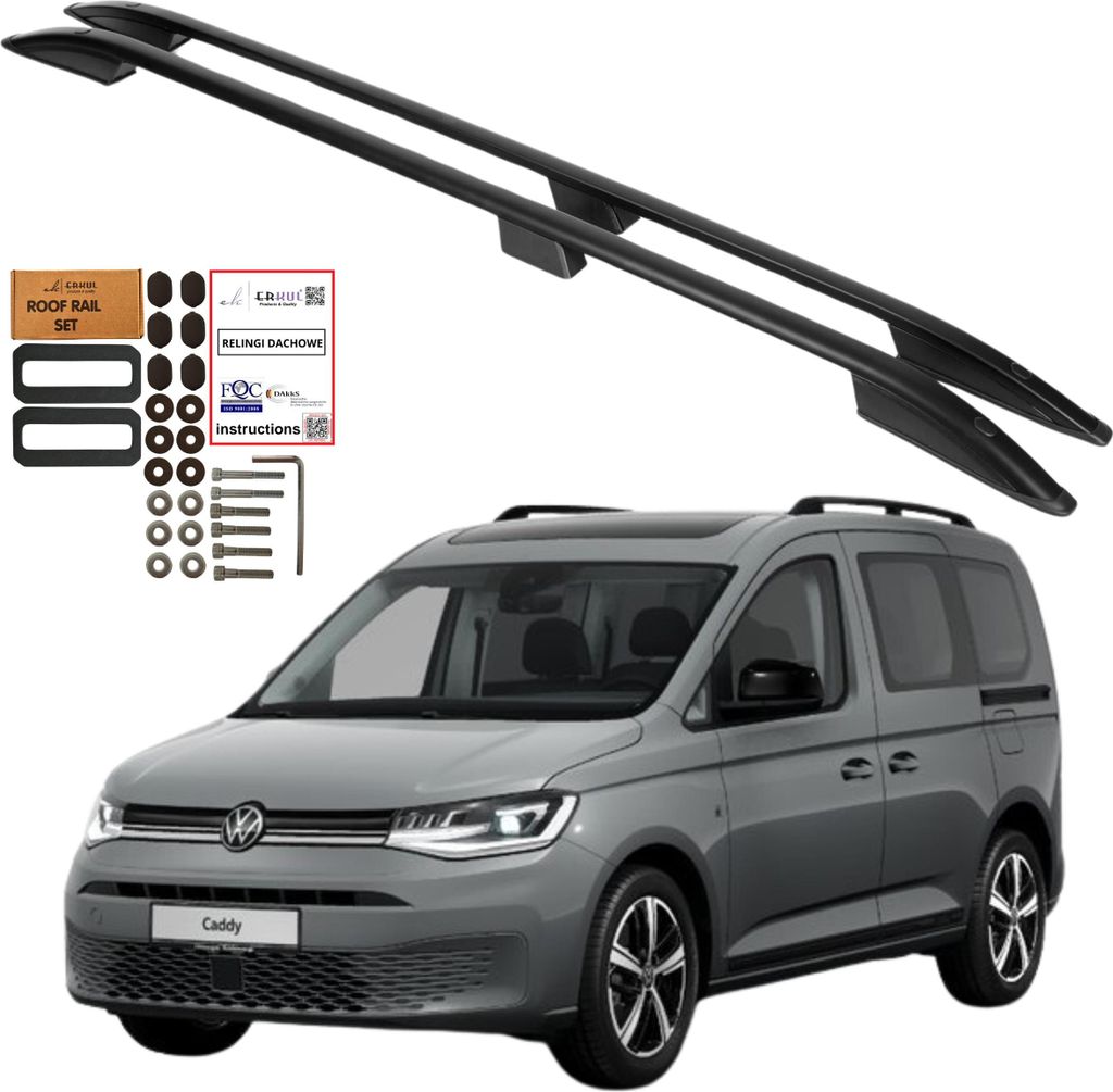 Dachreling VOLKSWAGEN CADDY FORD TRANSIT CORSO CONNESSIONE Immagine del prodotto 