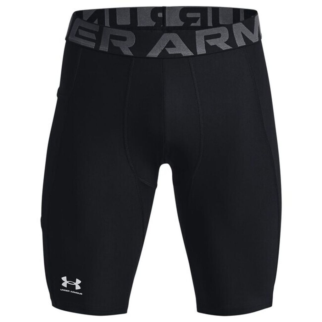Under Armour Herren Long Shorts Heatgear mit Tasche - 1361602, Farbe:Schwarz, Textil:3XL