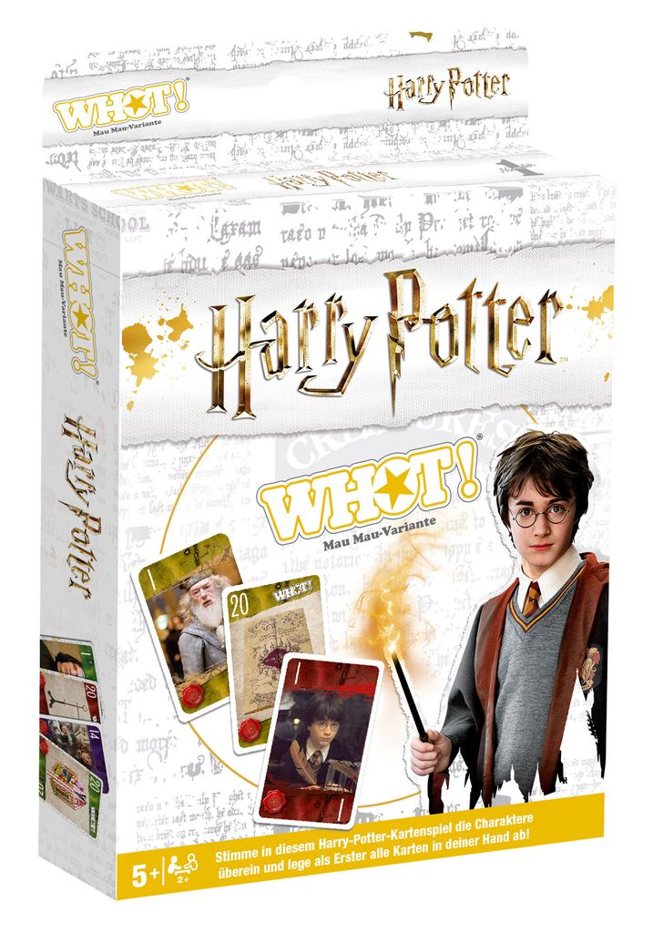 WHOT! Harry Potter Kartenspiel Spielkarten Mau-Mau Variante Strategie Spiel