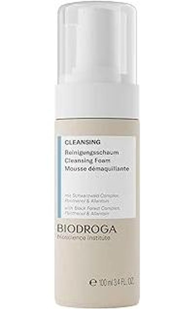 Biodroga Cleansing Reinigungsschaum 100 ml – Gesichtsreinigung Cleanser Gesicht Schaumreiniger milde Reinigung