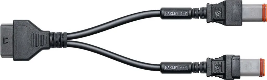 Topscan Moto Harley Cable Set avec Connecteurs Renforcés Haute Fidélité