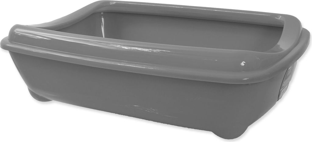 Toaleta MAGIC CAT Economy s okrajem šedá 42 cm 1 ks Obrázek produktu 