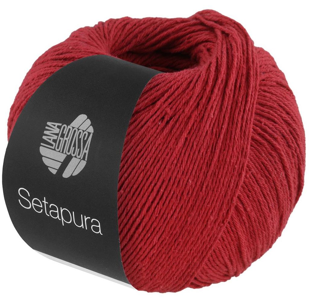 Lana Grossa - Setapura 0009 rot Produktbild 