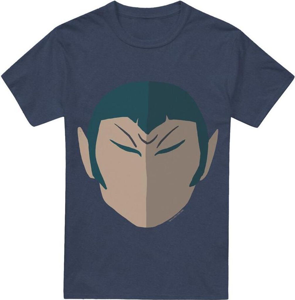 Star Trek - "The Romulan" T-Shirt für Herren/Damen Uni TV18071 (M) (Marineblau)