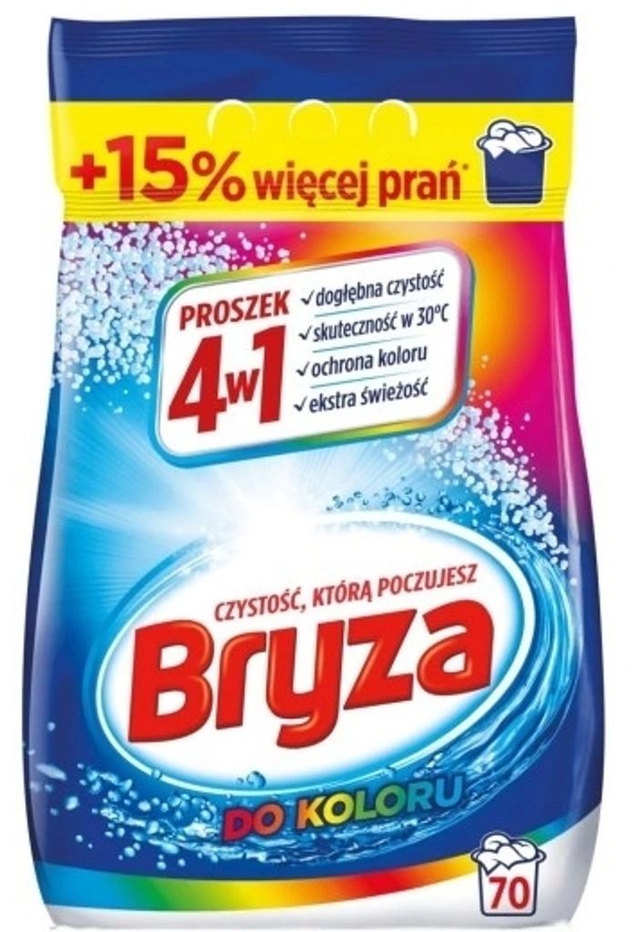 Bryza, 4in1 Farbwaschmittel, 4,55 kg