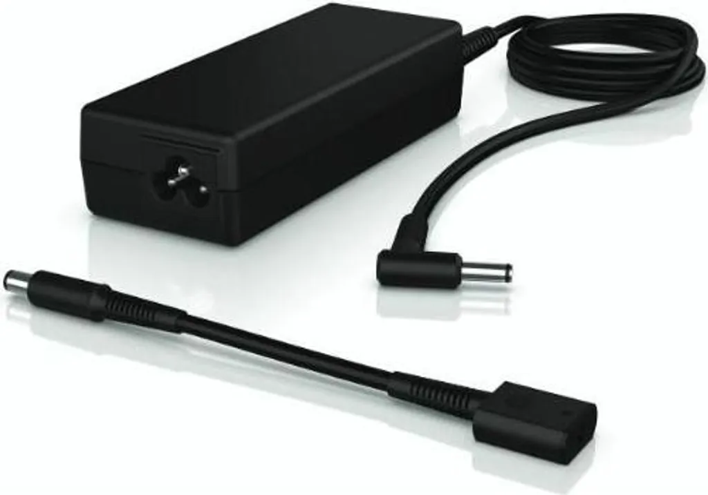 Adaptateur HP 90W Smart AC Noir - Alimentation Stable pour Travail Indoor