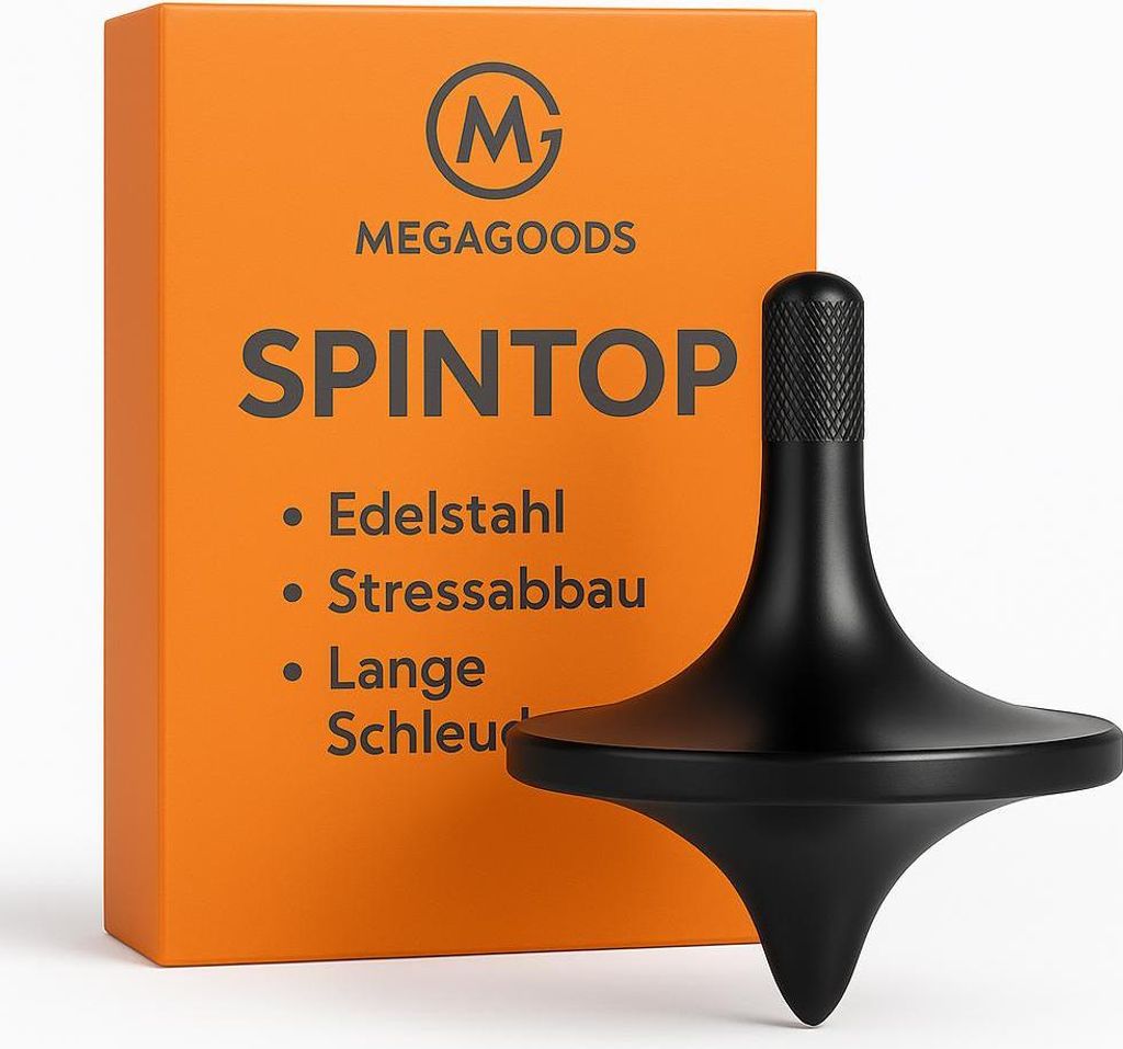 Metall Kreisel Handspielzeug Silber Stressabbau Gyro für Produktbild 