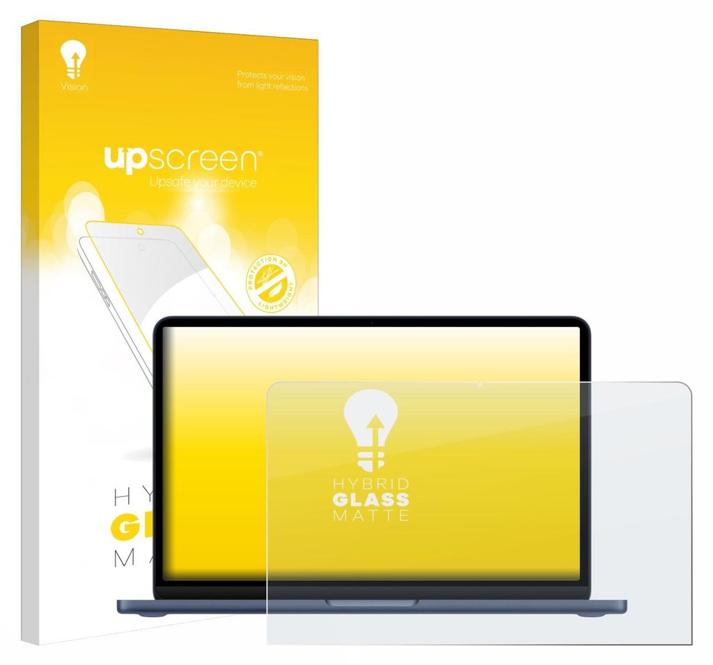 upscreen Entspiegelungs Schutzglas für Apple MacBook Neo 13" 2026 Schutzfolie Panzer Folie Glas Display Schutz matt