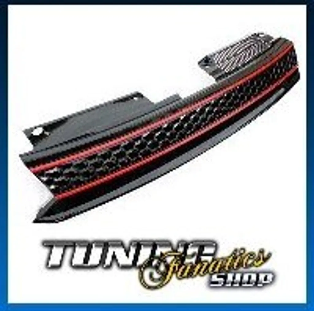 Grille de Calandre Sport GTI Look en Nid d'Abeille pour VW Golf 6 VI