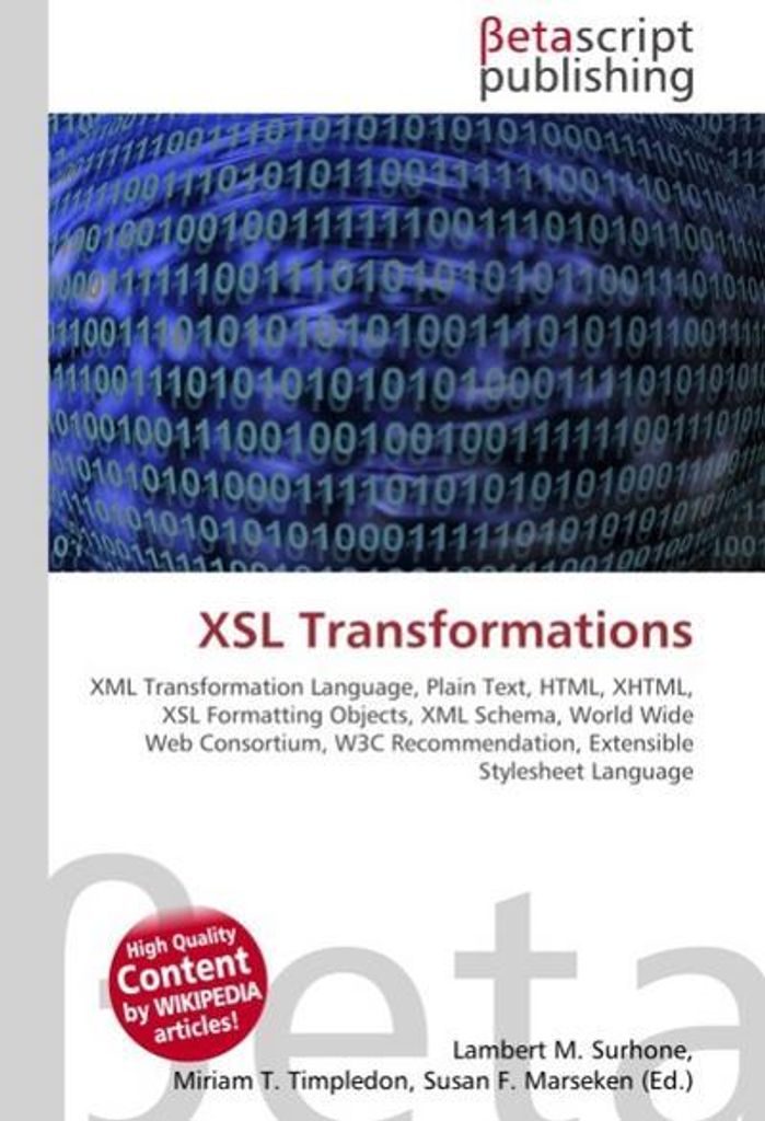 XSL Transformations