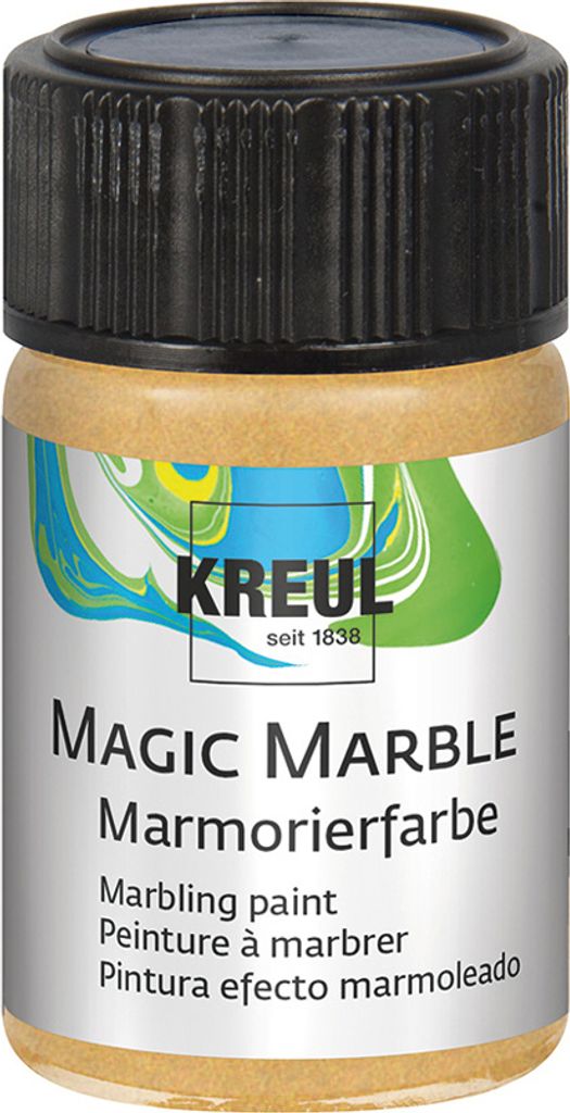 KREUL 73219, Gold, Marmorierfarbe, Flüssigkeit, 20 ml, 1 Stück(e)