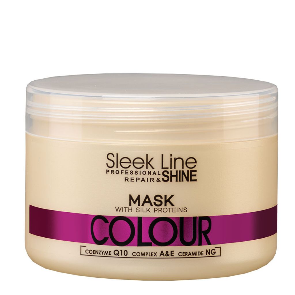 STAPIZ SLEEK LINE COLOUR Haarmaske mit Seide 250 ml Produktbild 