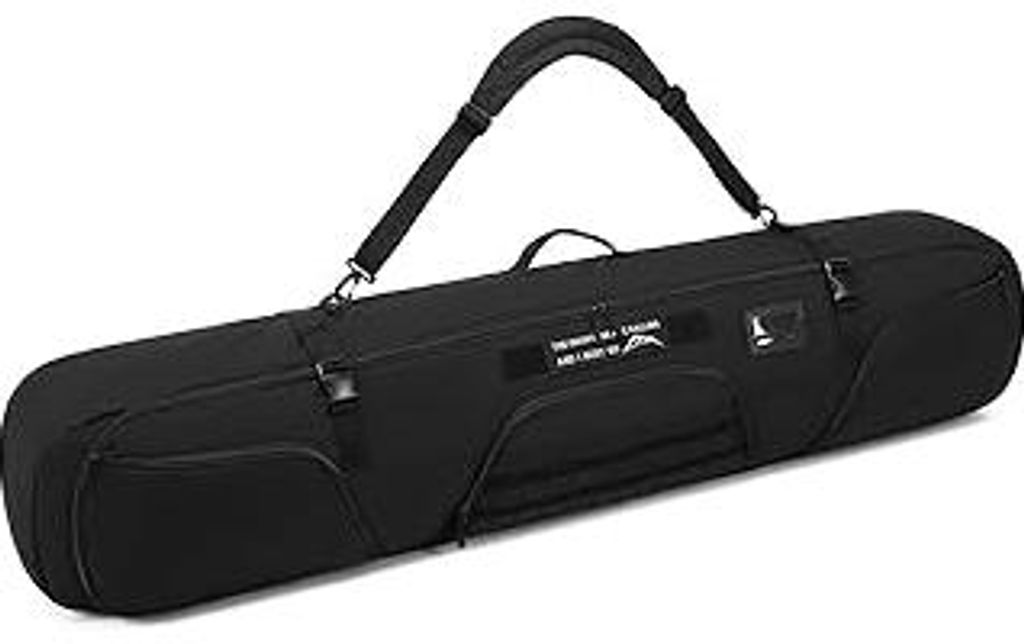 Reise Snowboardtasche gepolster Skisack Taktische Skitasche für 170cm Snowboard Skischuhe Skianzug & Skiausrüstung