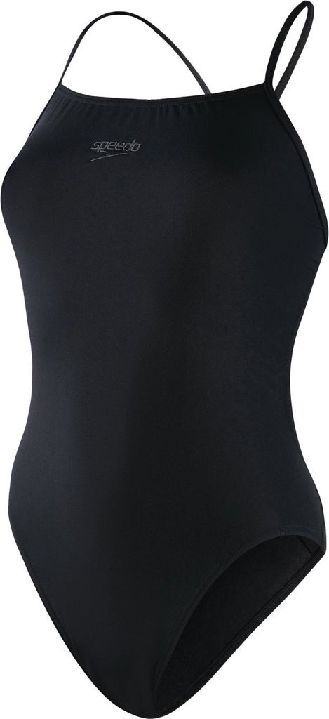 Speedo Damen Eco Endurance+ Thinstrap Badeanzug Schwarz 38 Schwimmen Sport Schwimmbekleidung Perfektion