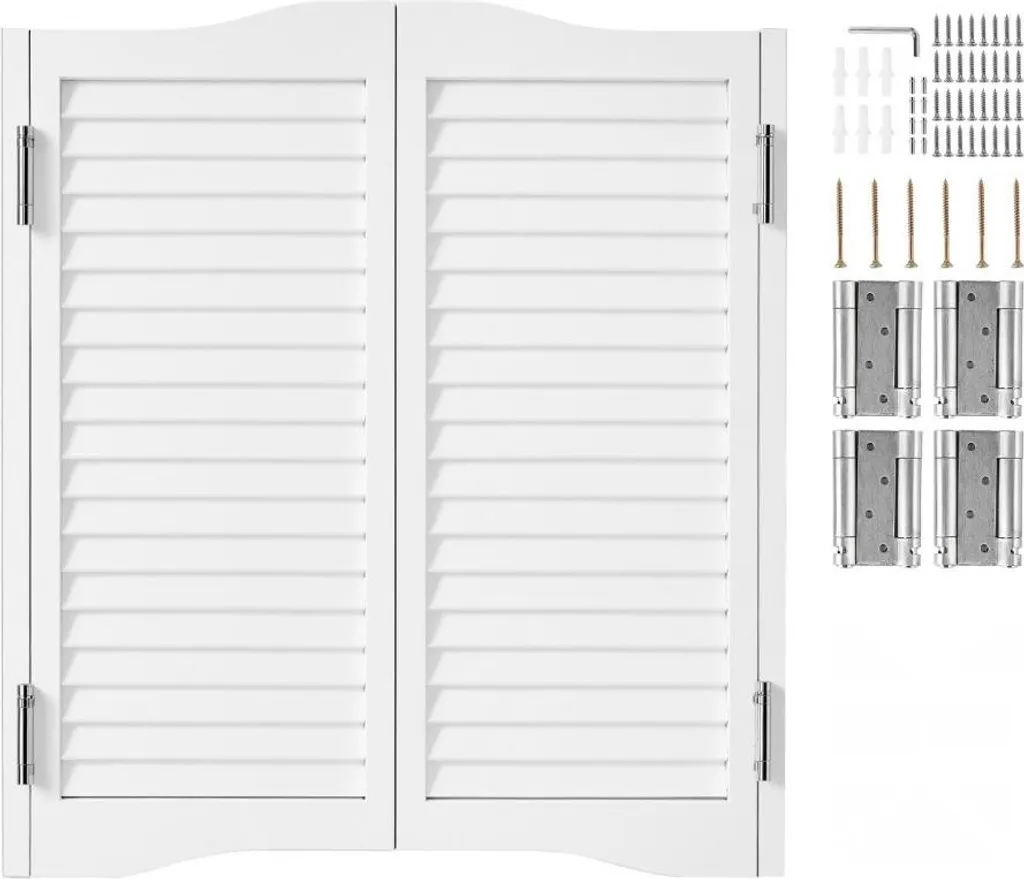 Porte Saloon Battante 805x900mm avec Charnières et Ferrures Incluses