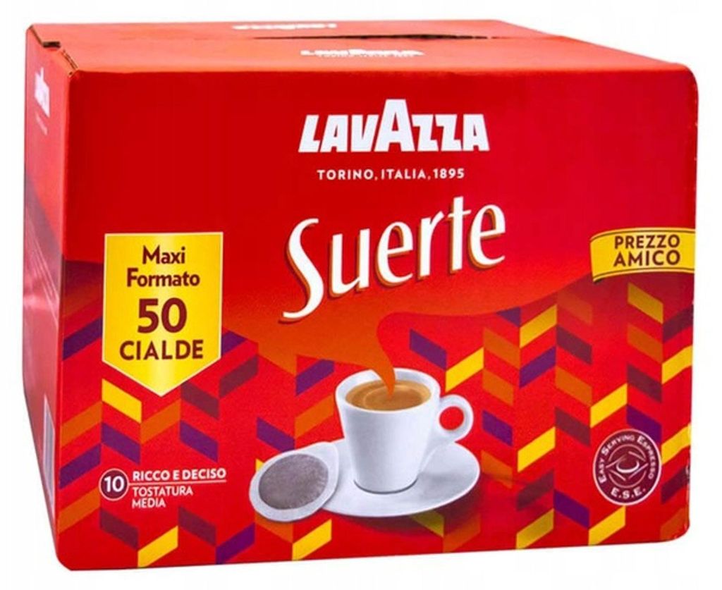 Cialde Suerte 50 sáčků kávy - Lavazza Obrázek produktu 