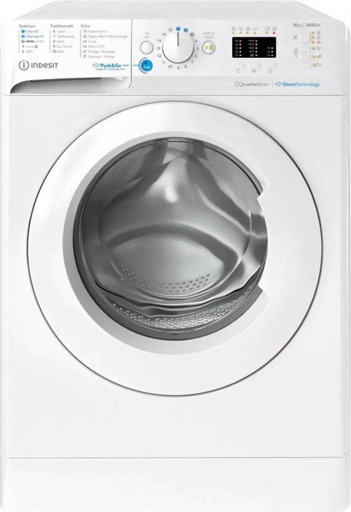Lave-linge Indesit BWA101496XWVFR : finies les taches et les pannes