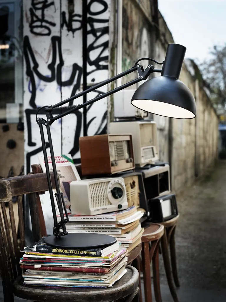 Lampe de Bureau Multifonction Arki Noire - Éclairage à Pince et Mural - 11