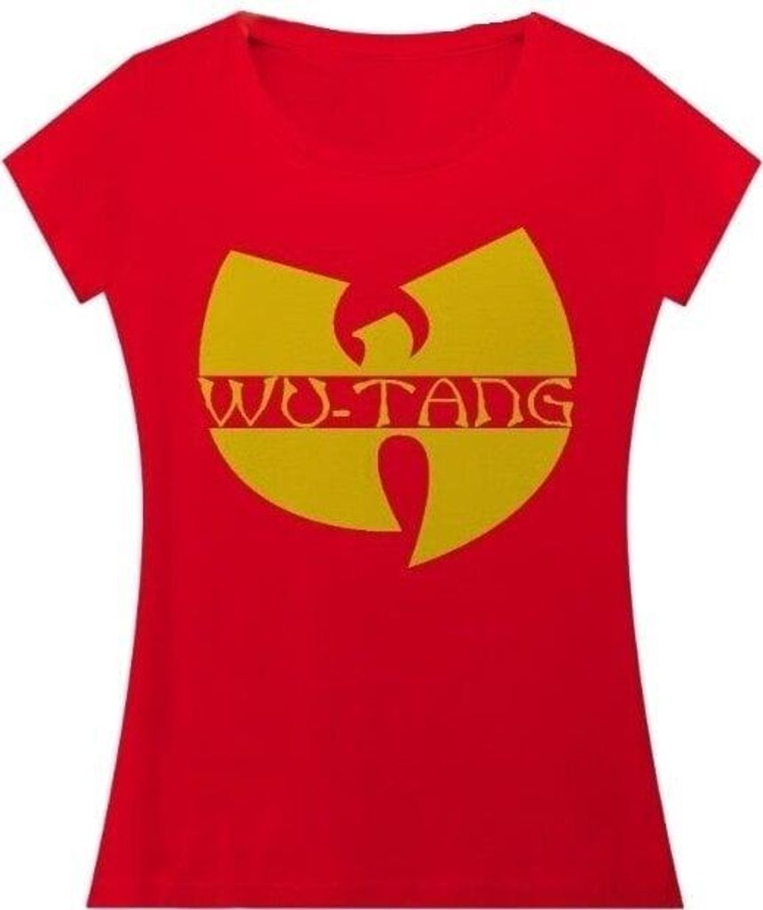 Wu-Tang Clan Logo Red M Damen T-Shirt Produktbild 