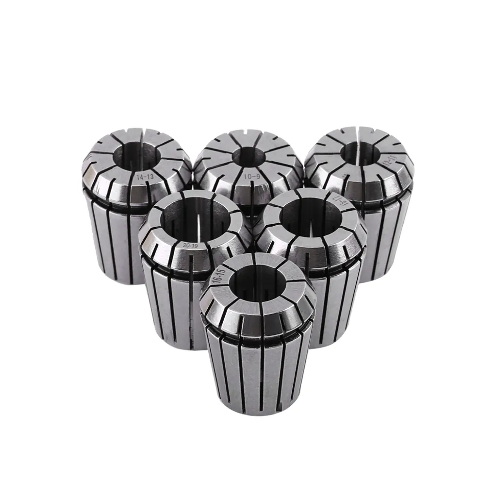 Kit de 6 pinces ER32 pour gravure et tournage CNC de pièces mécaniques