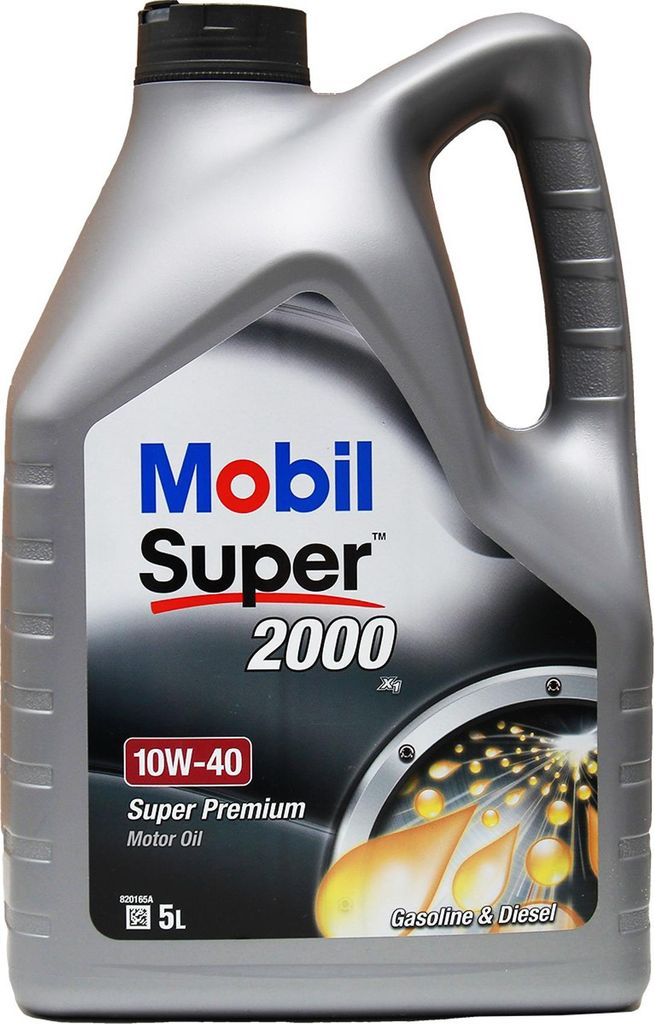 MOBIL Super 2000 X1 für 10W-40 5 Liter Motoröl Motorenöl Produktbild 